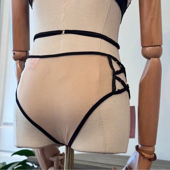 Empress Mimi Arigato Tiger Bra and Panty Lingerie Set - Picture 2 of 14